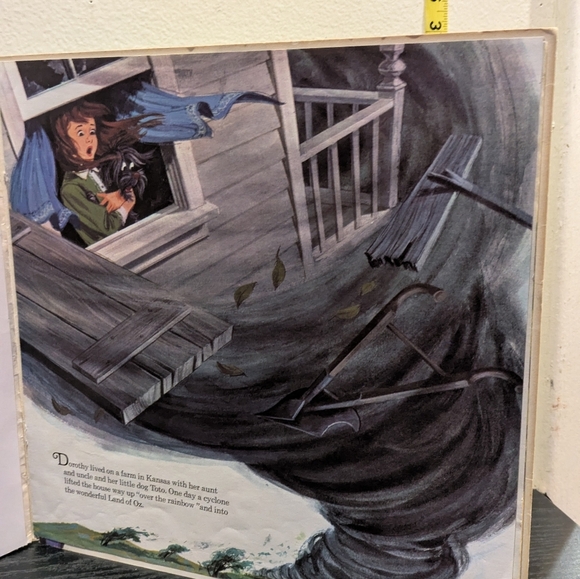 Disney The Wizard of Oz Vinyl - Green, Blue, Silver 1969 - Picture 7 of 11